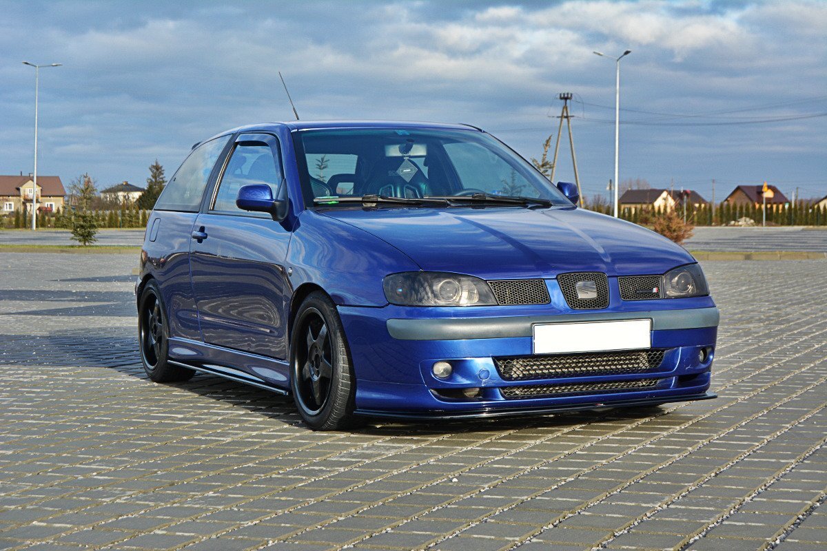 Front Splitter V.1 Seat Ibiza MK2 Cupra Facelift (1999-2002) - 2