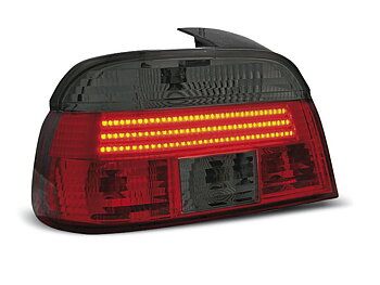 BMW E39 09.95-08.00 RÖDA RÖKTONADE LED BAKLAMPOR