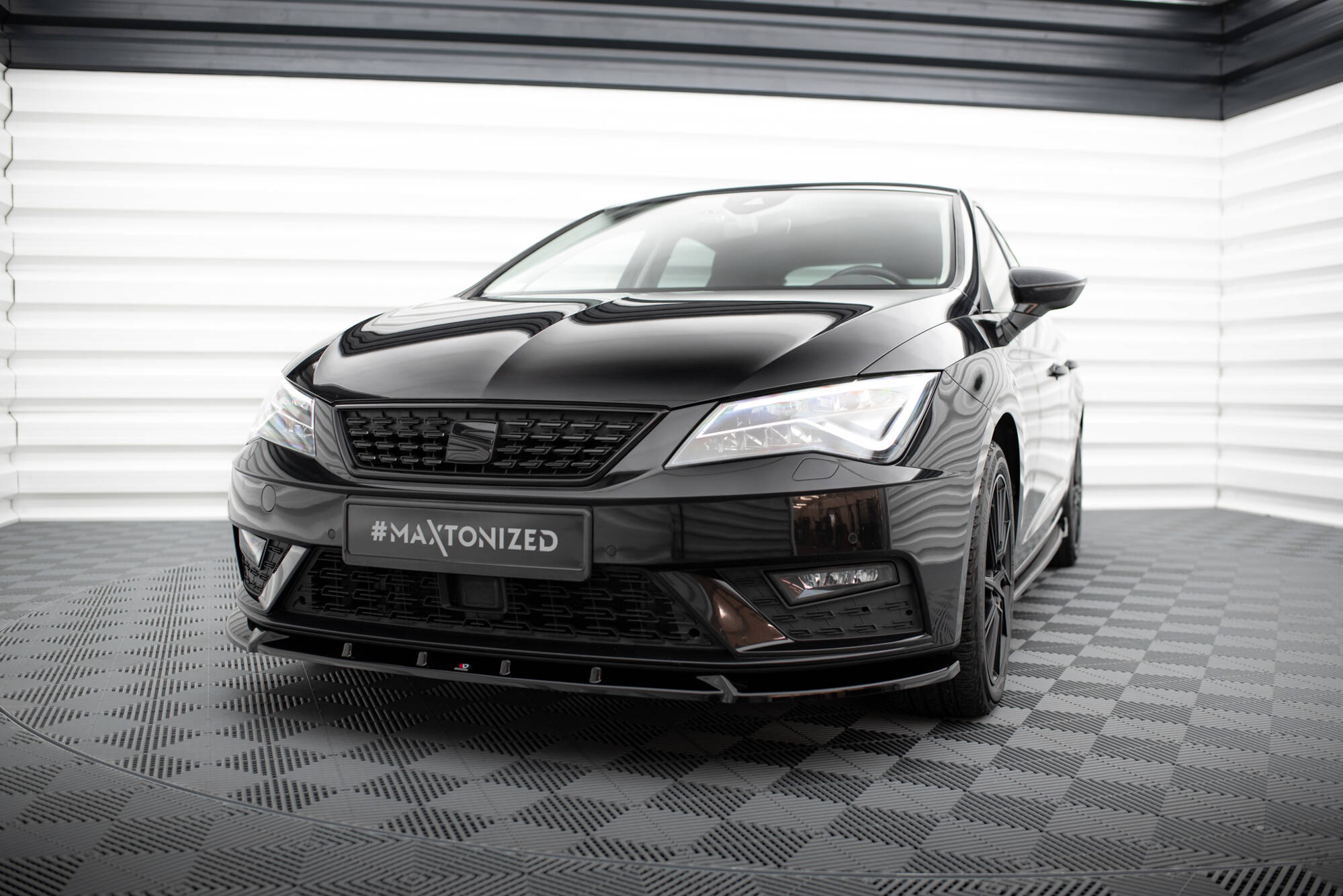 Front Splitter V.1 Seat Leon Mk3 Facelift - 3
