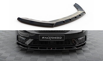 FRONT SPLITTER V.1 SUITABLE FOR SEAT LEON MK3 FACELIFT – MAXTON DESIGN