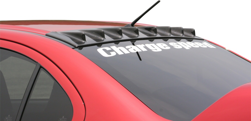MITSUBISHI EVO X CHARGESPEED ROOF FIN FIBERGLASS