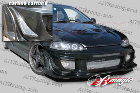HONDA CIVIC 92-95 2/3D B-MAGIC VASCIOUS FRÄMRE STÖTFÅNGARE [AIT]