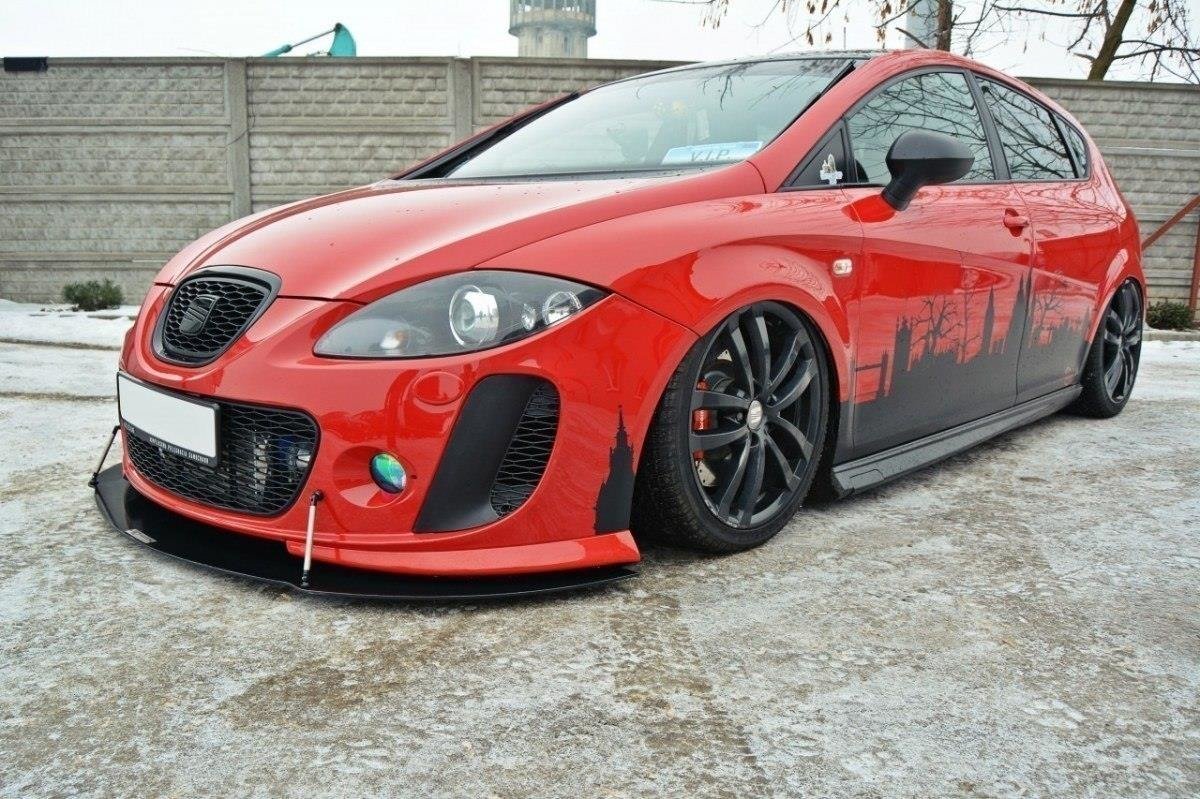 Front Racing Splitter V.2 Seat Leon MK2 MS Design - 4