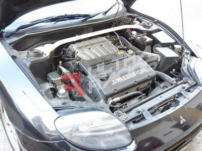 MITSUBISHI FTO ULTRARACING 2-POINT FRONT UPPER STRUTBAR