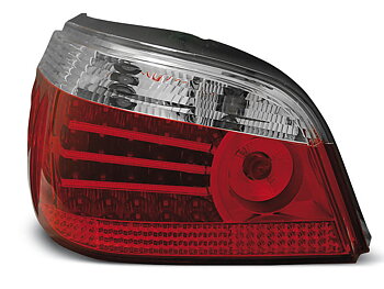 BMW E60 07.03-07 RÖD/VITA LED BAKLAMPOR