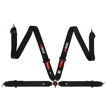 PACK 2 FIA RRS EVO 4-2.5KG BLACK HARNESSES