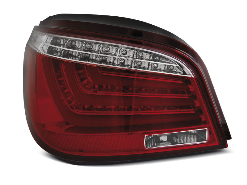BMW E60 07.03-02.07 RED WHITE LED TAILLIGHTS BAR