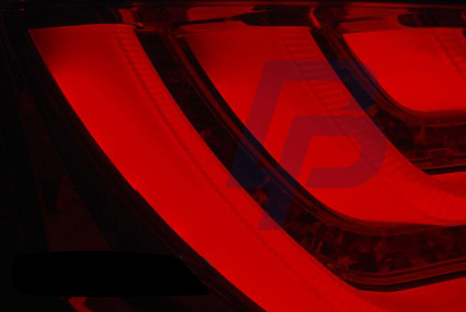 BMW E60 07.03-02.07 RED WHITE LED TAILLIGHTS BAR - 3