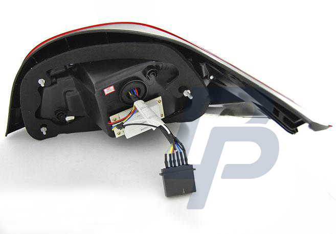 BMW E60 07.03-02.07 RED WHITE LED TAILLIGHTS BAR - 6
