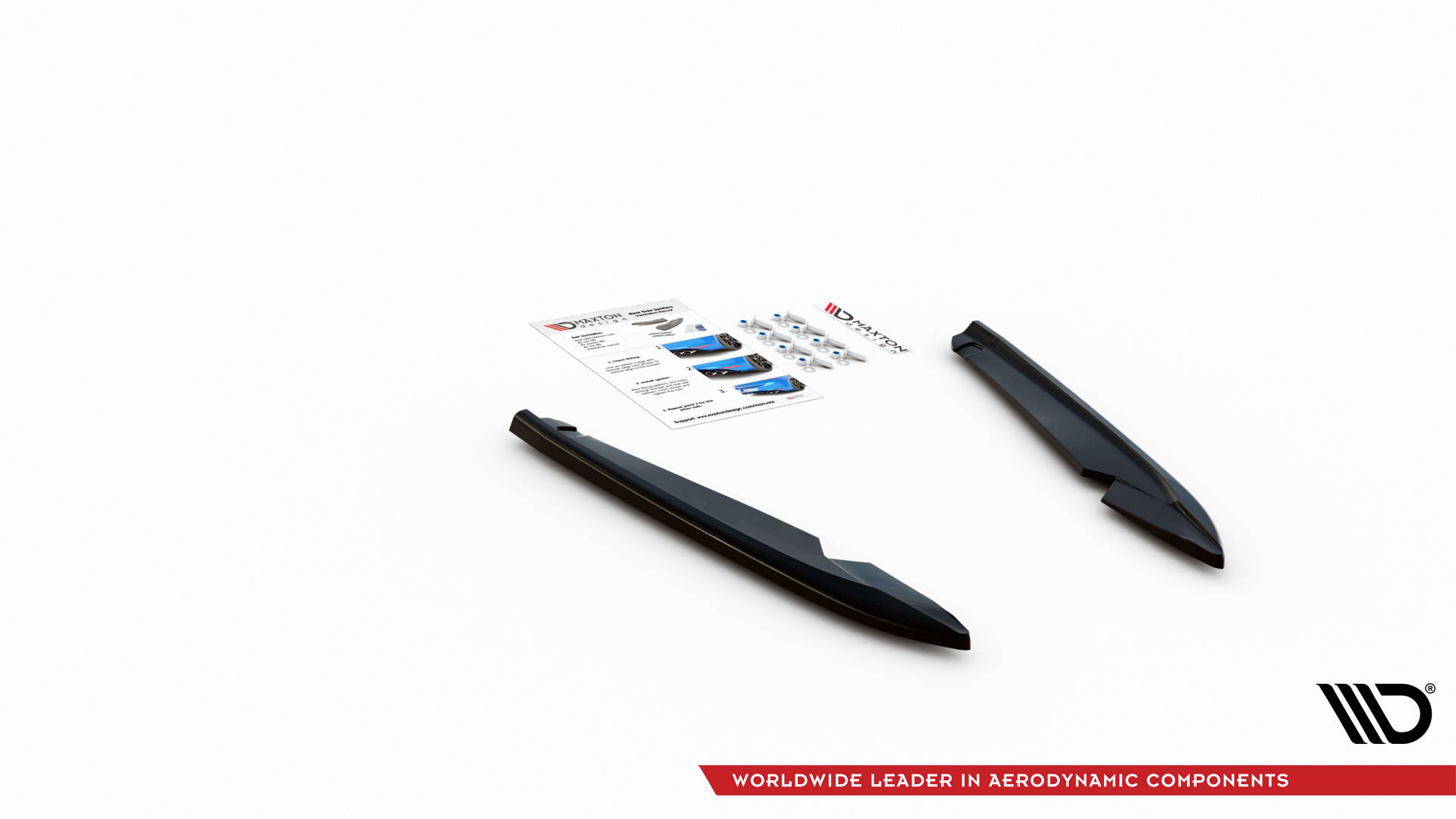 Rear Side Splitters V.2 Seat Leon FR Sportstourer MK3 (2012-2016) - 4