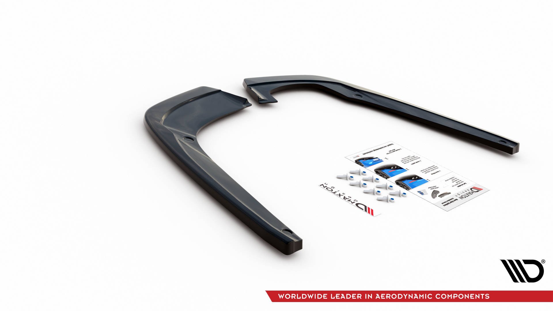 Rear Side Splitters Seat Leon FR ST Mk4 - 5