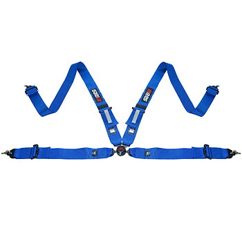 PACK 2 FIA RRS EVO 4-2.5KG BLUE 4 POINTS HARNESSES