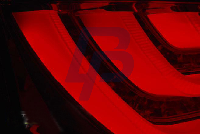 BMW E60 07.03-02.07 RED SMOKE LED TAILLIGHTS BAR - 3