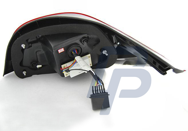 BMW E60 07.03-02.07 RED SMOKE LED TAILLIGHTS BAR - 5