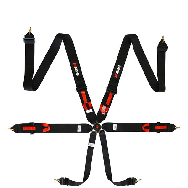 PACK 2 FIA RRS R6-2.9KG - BLACK HARNESSES - 3