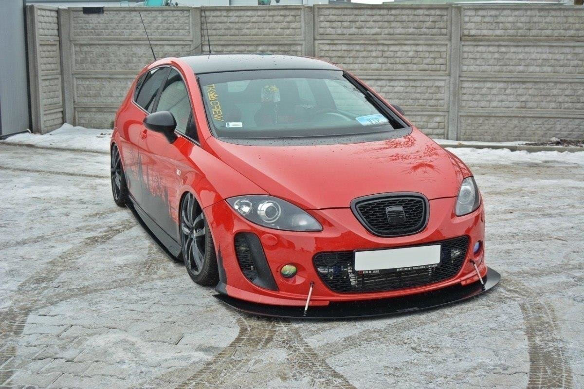 Front Racing Splitter V.1 Seat Leon MK2 MS Design - 5