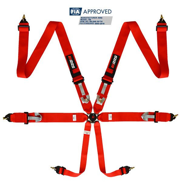 PACK 2 HFIA RRS R6-2.9KG RED HARNESSES - 3