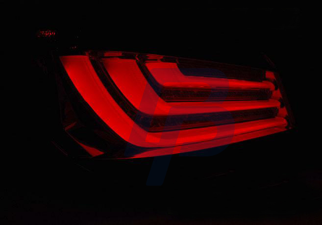 BMW E60 07.03-02.07 SMOKE LED TAILLIGHTS BAR - 2
