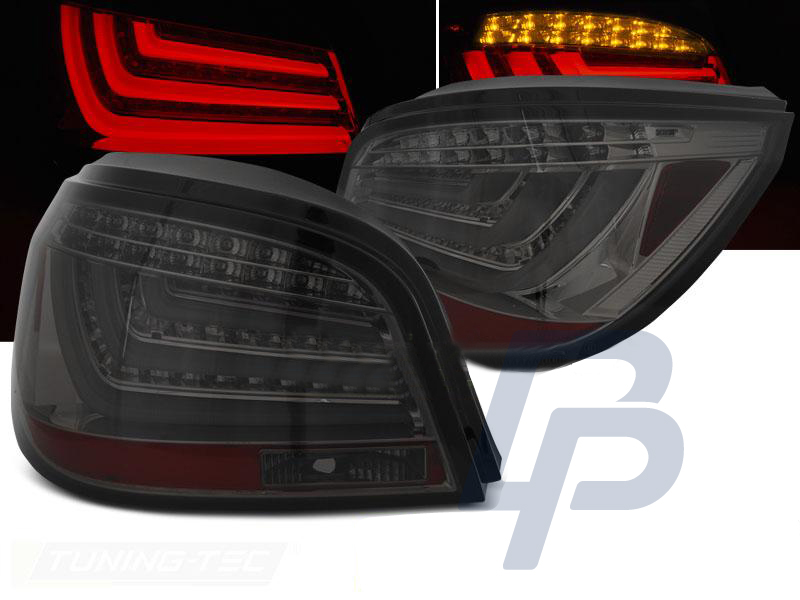 BMW E60 07.03-02.07 SMOKE LED TAILLIGHTS BAR - 6
