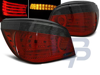 BMW E60 07.03-07 RED SMOKE LED TAILLIGHTS