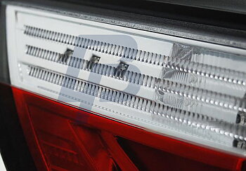 BMW E60 07.03-02.07 RED WHITE LED TAILLIGHTS BAR