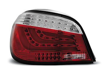 BMW E60 07.03-02.07 RED WHITE LED TAILLIGHTS BAR