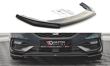 FRONT SPLITTER V.4 SUITABLE FOR SEAT LEON FR MK4 – MAXTON DESIGN