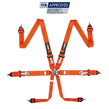 HARNESS FIA RRS R6 - ORANGE