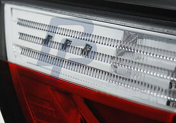 BMW E60 07.03-02.07-12.09 RED WHITE LED TAILLIGHTS BAR