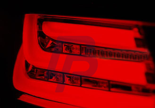 BMW E60 07.03-02.07-12.09 RED WHITE LED TAILLIGHTS BAR - 4