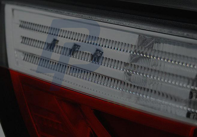 BMW E60 07.03-02.07-12.09 RED SMOKE LED TAILLIGHTS BAR - 2