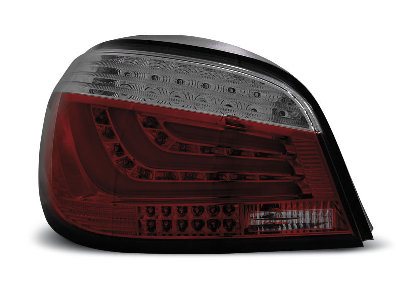 BMW E60 07.03-02.07-12.09 RED SMOKE LED TAILLIGHTS BAR