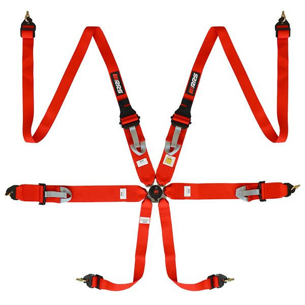 RRS FIA 3" 2" R6 HANS® 2.8KG RED HARNESS - DEC 29