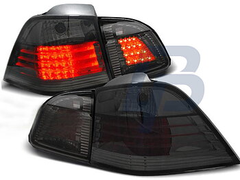 BMW E61 04-03.07 TOURING SMOKE LED TAILLIGHTS