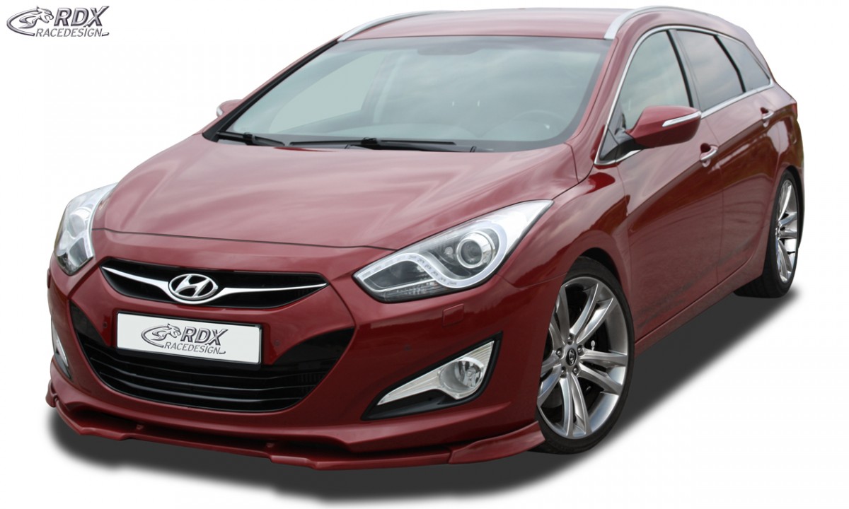 FRONT SPOILER VARIO-X HYUNDAI I40 (-2015) FRONT LIP SPLITTER - 2