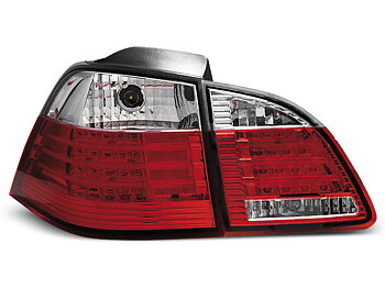 BMW E61 04-03.07 TOURING RED WHITE LED TAILLIGHTS