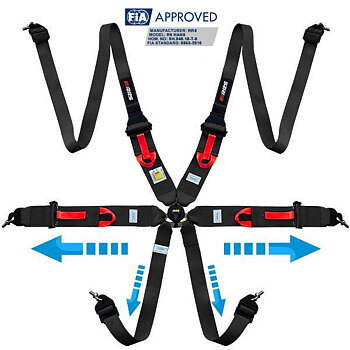 HARNESSES FIA RRS R6 HANS XL