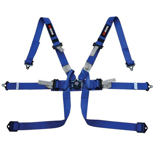 SINGLE-SEATER FIA HANS® HARNESS - BLUE - DEC 29