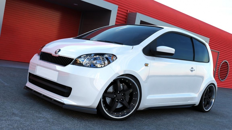 FRONTSPLITTER SKODA CITIGO
