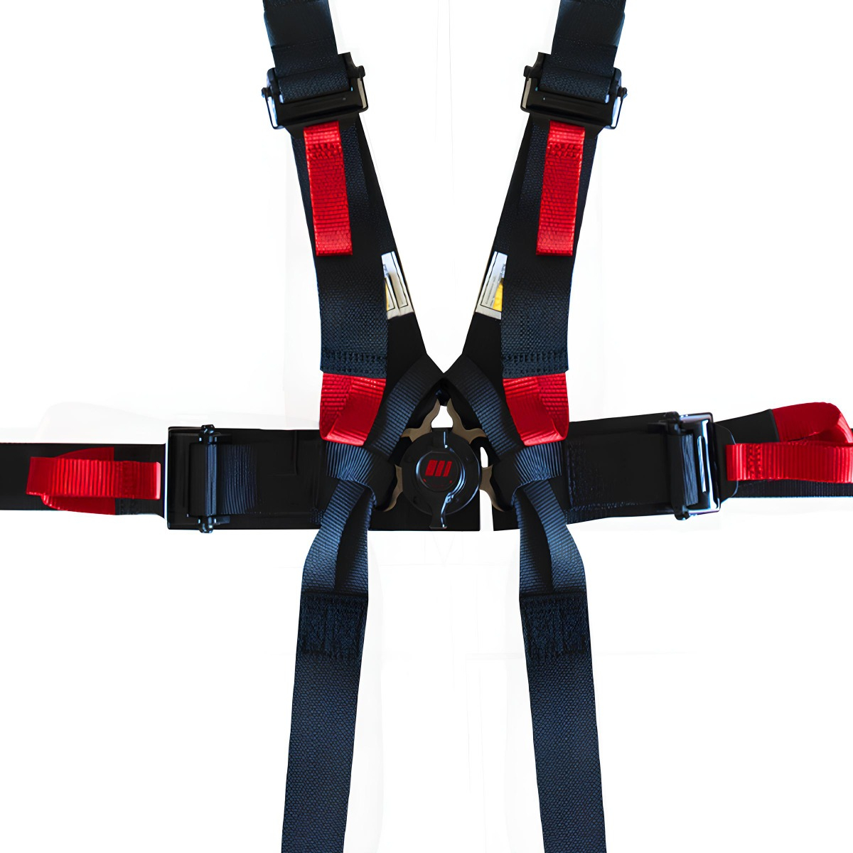 FIA RRS SINGLE-SEATER 2" HANS HARNESS - BLACK - 3