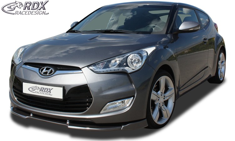 FRONT SPOILER VARIO-X HYUNDAI VELOSTER FRONT LIP SPLITTER - 4