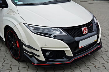 FRONT RACING SPLITTER V.1 HONDA CIVIC IX TYPE R