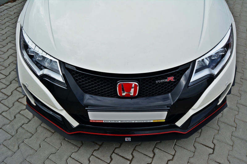 FRONT RACING SPLITTER V.1 HONDA CIVIC IX TYPE R