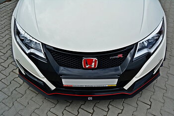 FRONT RACING SPLITTER V.1 HONDA CIVIC IX TYPE R