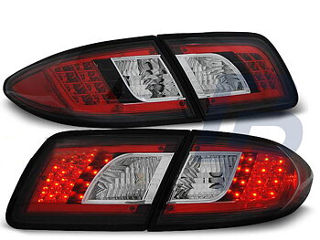 MAZDA 6 08.02-08.07 SEDAN BLACK LED TAILLIGHTS