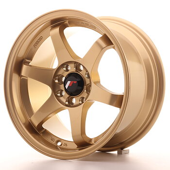 Japan Racing JR3 15x8 ET25 4x100/114 Gold