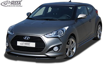 FRONT SPOILER VARIO-X HYUNDAI VELOSTER TURBO FRONT LIP SPLITTER