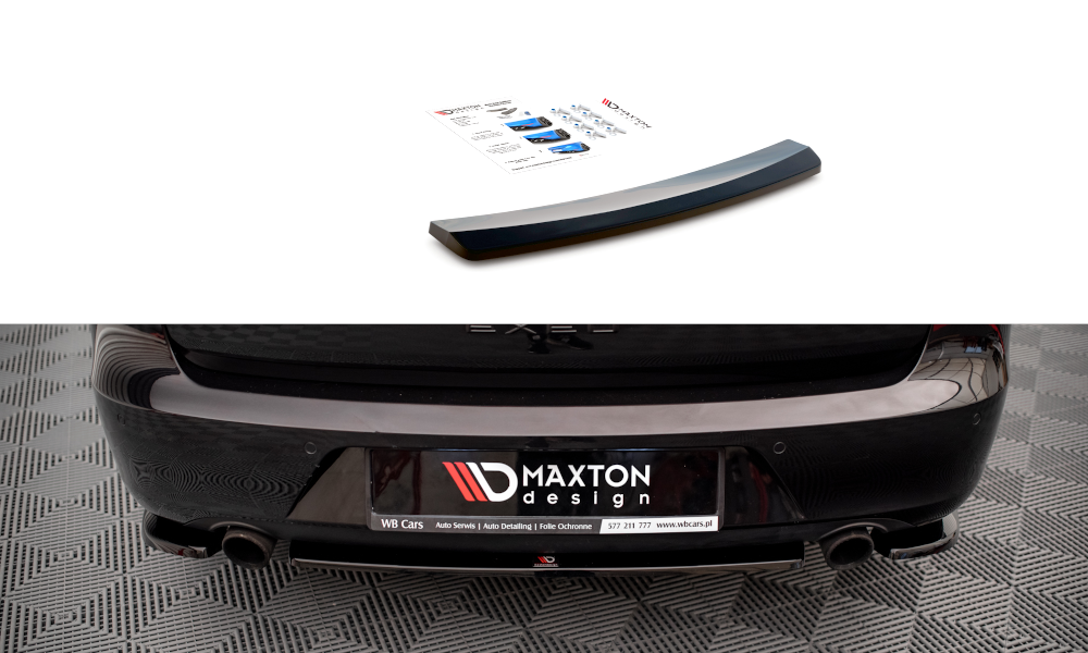 Central Rear Splitter Seat EXEO (2008-2013)