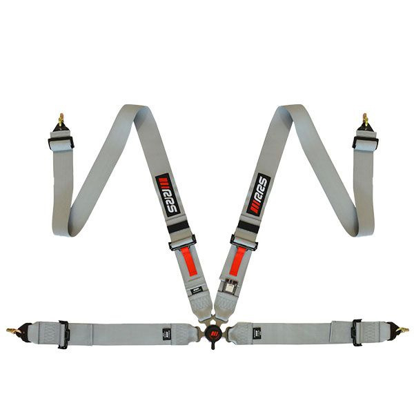 RRS FIA 4 POINTS HARNESS GREY
