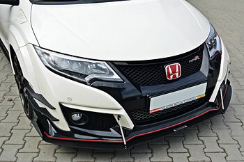FRONT RACING SPLITTER V.2 HONDA CIVIC IX TYPE R